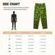 thumbnail image 3 of Balery Green Glitter Sparkle Pantalones de pijama para mujer, pijamas ultraligeros, pantalones de estar por casa-Small, 3 of 6