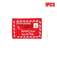thumbnail image 1 of 1/20 piezas de sobres para árbol de Navidad, letras de Papá Noel de fieltro rojo, colgantes para árbol de Navidad, decoración para fiesta en casa, Año Nuevo, bolsas de regalo de dulces, 1 of 5