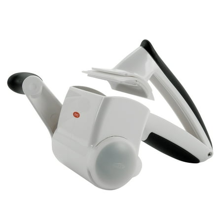 OXO SoftWorks Seal & Store Rotary Cheese Grater with Stainless Steel Blade