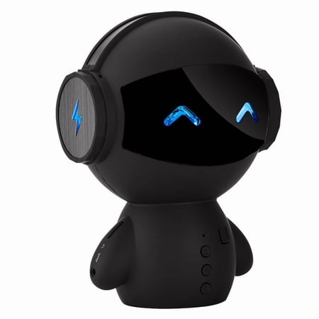 Smart Stereo Robot Bluetooth Speaker Noise Cancellation Hands-free Call Robot Speaker