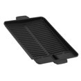 thumbnail image 2 of BBQ Tray, Even Heating Durable Portable Baking Pan Inclined Design  For Outdoor Camping For Families For Meat For Vegetables For Barbecue Restaurants, 2 of 8