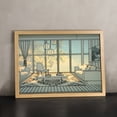 thumbnail image 1 of Lámpara de mesa de ambiente de 8 pulgadas, decoración creativa de 3 modos, pintura ligera para estudio de dormitorio Wdftyju Para estrenar, 1 of 3