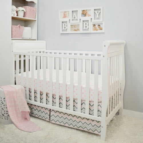 Cotton 3 Piece Crib Bedding Set by American Baby Company