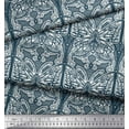 thumbnail image 3 of Soimoi Velvet Fabric Dot & Artistic Butterfly Print Sewing Fabric Yard 58 Inch Wide, 3 of 3