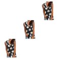 thumbnail image 3 of Qarigey Chaleco de algodón con cuello en V para mujer, sin mangas, informal, Sexy, pulóver, camiseta sin mangas, boda, playa, vacaciones, lugares, Top Type1 NO1 Qarigey CBP388650, 3 of 6