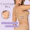thumbnail image 3 of LeSensuel Back Smoothing Bras for Women Underwire Full Coverage T-Shirt Bra, 3 of 8