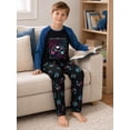 thumbnail image 3 of Beezizac Boys 2‑Piece Raglan Long Sleeve Pajama Set, Game Controller & VR Graphic Kids Sleepwear Size 10, 3 of 7