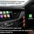 thumbnail image 4 of Wireless CarPlay Adapter Bluetooth Car Adapter for iPhone 16 Pro Max, Convert to Wireless For iPhone ios10+ Low Latency Replacement Carplay Cable Suitable for Toyota, Honda, Jeep, etc. (White), 4 of 5