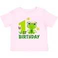 thumbnail image 3 of Inktastic 1st Birthday Princess Frog Girls Baby T-Shirt, 3 of 5