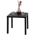 thumbnail image 1 of MF Studio Indoor Outdoor Small Metal Square Side/End Table, Patio Coffee Bistro Table, Black, 1 of 6