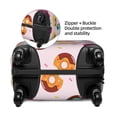 thumbnail image 4 of Lsque Donut Printed Luggage Cover, Travel Luggage Protector,Scratch and Dirt Resistant, Fits 18-32 Inch Luggage - Small, 4 of 9