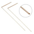 thumbnail image 1 of 2Pcs Pure Copper Metal Detector Rod Flexible Waters Witching Portable Dragons Seeking Detachable Tool Dowsing Rods, 1 of 8