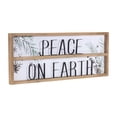 thumbnail image 2 of Melrose 84560 Peace on Earth Sign, 23.5-inch Height, Wood and MDF, 2 of 2