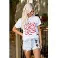thumbnail image 4 of Never Look Back Positive Motivation Women's Graphic T Shirt Tees Brisco Brands L, 4 of 6