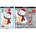 thumbnail image 1 of Pegatinas navideñas de alce y muñeco de nieve para ventana, para el hogar calcomanía de puerta de cristal, decoración de Feliz Año Nuevo, 2023, 1 of 4