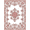 Pink, Pattern 20, variant on ODIKA 8'x10' Washable Area Rug Scatter Vintage Dainty Rosebud Clusters Pink Ditsy Refined for King Size Bedroom Under Bed, Master Suite, Non-Shedding, Easy Care