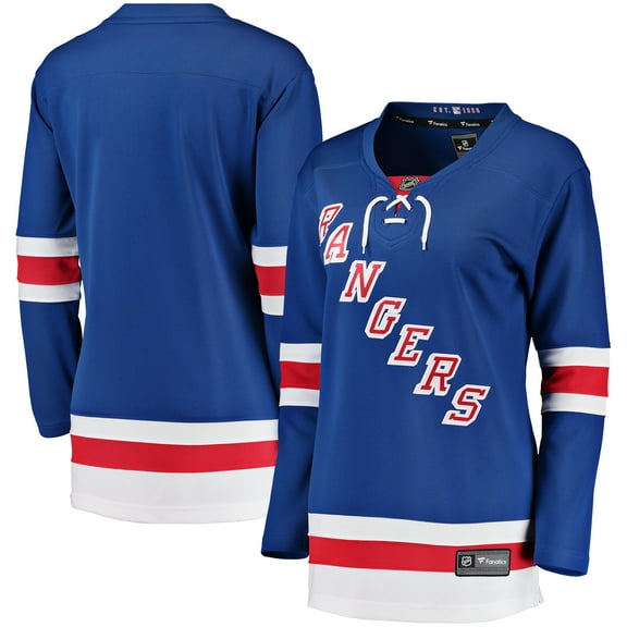 Women's Fanatics Blue New York Rangers Home Breakaway Jersey