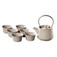 thumbnail image 5 of Tetera de cerámica tradicional con tapa, infusor de té, tetera, teteras para beige, 5 of 9