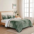 thumbnail image 5 of King Quilt Set 96''x106'', Farmhouse Mist Forest Lightweight Bedspread Coverlet Set with 2 Pillow Shams, Vintage Trees Natural Landscape Breathable All Season Quilt Bedding for Bedroom/Guest Room, 5 of 9