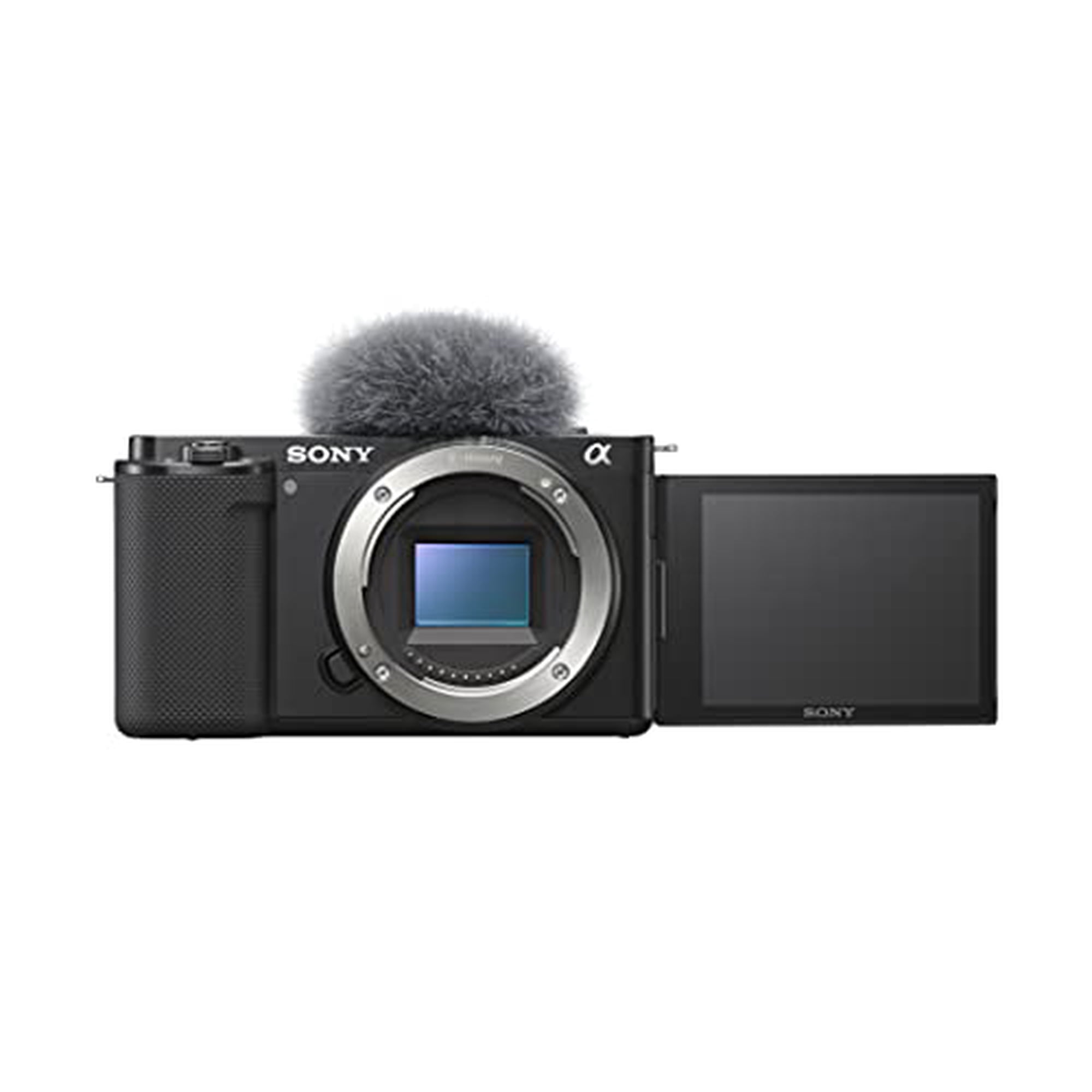 Sony Alpha ZV-E10 - APS-C Interchangeable Lens Mirrorless Vlog Camera - Black( (Sold without manufacturer warranty)