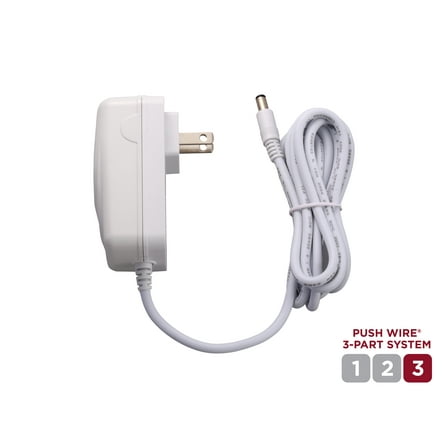 BLACK DECKER® PUSH WIRE® 24W Plug-in Adapter for Under Cabinet Lighting