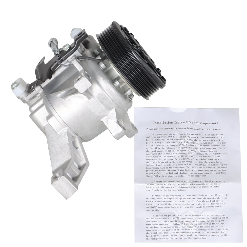 A/C AC Compressor Replacement for 2012-2015 Subaru Impreza Forester XV Crosstrek CO 29103Z