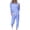 Blue, variant on Xunlbb Lounge Sets for Women,Women Loose Two-piece Sets Solid Long Sleeve Tops Casual Pants Sweatsuit,Size S-5XL