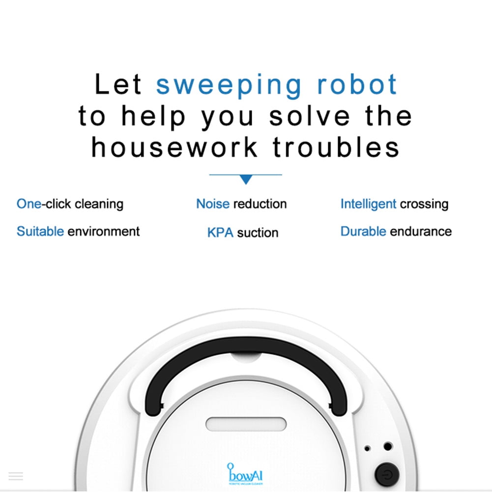 Robot Vacuum Cleaner, Super-Thin, Deep Cleaning Robotic Vacuum Cleaner, Sweeping & Mopping, Intelligent Sweeping Robot Home Charging Three-in-one Sweeping Robot