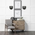 thumbnail image 2 of Mercana Earnhardt I Decorative Metal Orb With Wooden Bead In Black 68678, 2 of 6