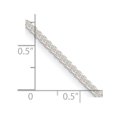 thumbnail image 2 of 925 Sterling Silver 1.6mm Round Spiga Necklace 20 Inch Pendant Necklace for Women - 5.4 Grams, 2 of 2