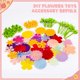 thumbnail image 2 of Juego de accesorios y ramos de flores de tela Toyly DIY, 2 of 3