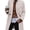 beige, variant on Women Herringbone Mid‑Length Wool Blend Coat Lapel Double Breasted Overcoat