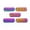 Believe, variant on 20pcs Word Charms Engraved Inspirational Alloy Pendants 21x8mm Rainbow Color-Brave