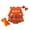 Z1-Orange89, variant on Whouriu Baby Halloween Outfit Set Cute Pumpkin Ruffle Romper Skirt Headband Leg Warmers Soft Party Wear 4Pcs Set