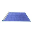 thumbnail image 2 of Ahgly Company Machine Washable Indoor Rectangle Oriental Blue Industrial Area Rugs, 8' x 10', 2 of 4