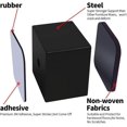 thumbnail image 2 of 2" Lift Furniture Risers Carbon Steel Bed Risers, 2.4" Self-adhesive Heavy Duty Gift, 2 of 5