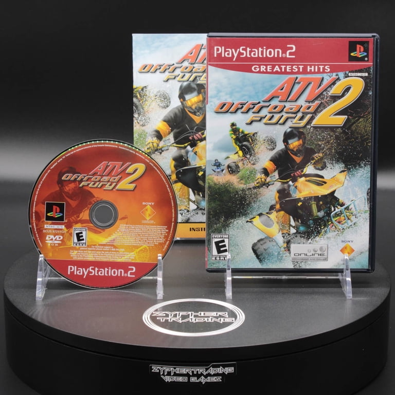 Restored ATV Offroad Fury 2 Sony PlayStation 2 PS2 Greatest Hits