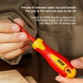 thumbnail image 6 of 1000v Insulated Screwdriver, Magnetic Tip Electrician Screwdriver, Phillips Screwdriver, Slotted Screwdriver, 6 of 10