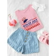 thumbnail image 3 of Happy Independence Day Usa T-Shirt Toddler -Image by Shutterstock,  3 Toddler, 3 of 4