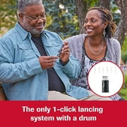 Accu-Chek FastClix Diabetes Lancing Device with 6 FastClix Lancets for Diabetic Blood Glucose Testing (Packaging May Vary)