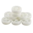 thumbnail image 3 of 3 Inch Single Wheel Light White Pp Plastic Small With Diameter 72mm Smooth Piece Folding Bed Pulley 10pcs, 3 of 5