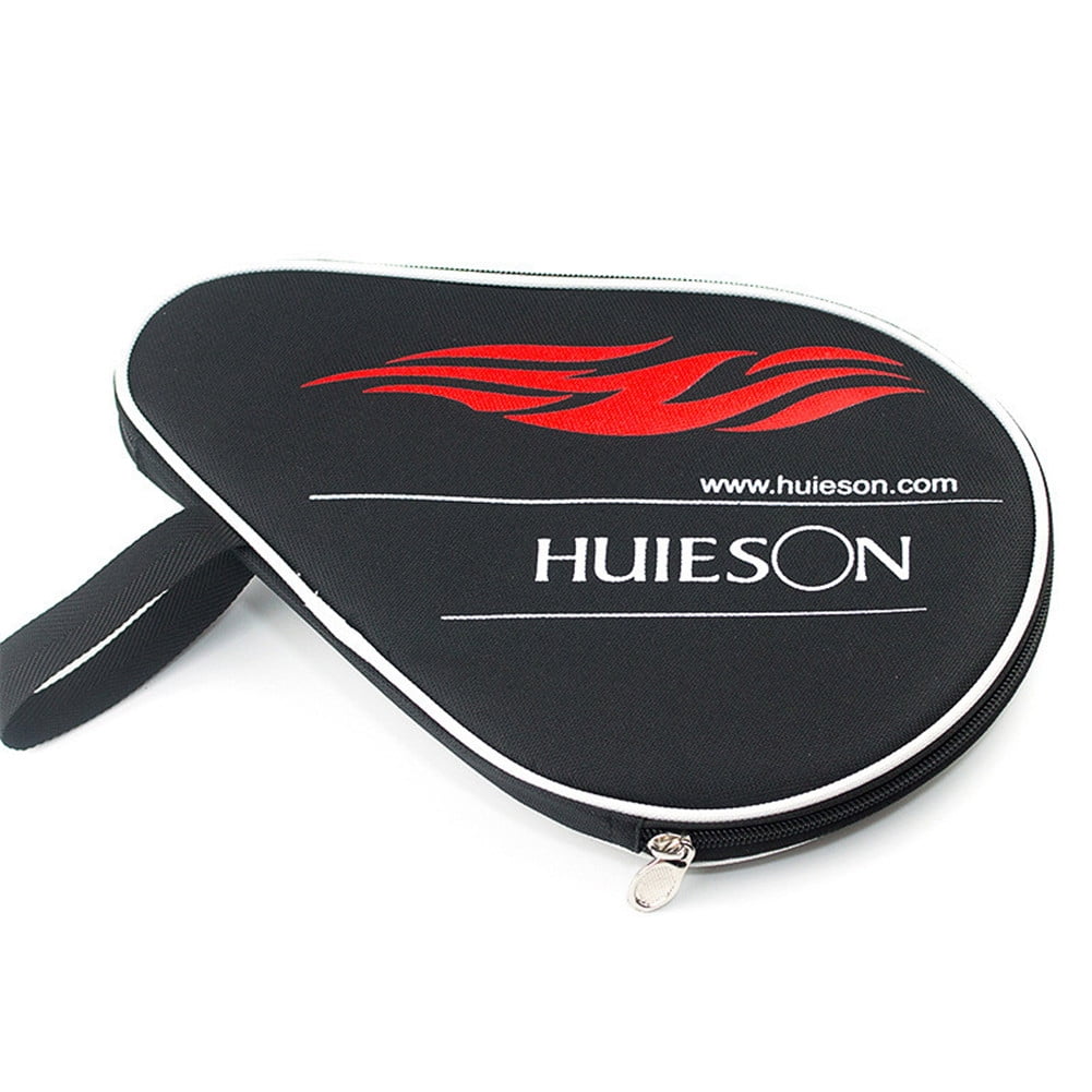 JuLam Professional Oxford Table Tennis Racket Case with Outer Zipper Bag for Table Tennis Balls