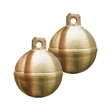 2x Grazing Bell Spherical Loud Bells Retro Wind Chime Pendant for