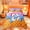 Orange Pink D, variant on Feelyou Cartoon Baseball Letter E Twin Comforter Sets for Kids, Drip Ice Cream Candy 02, Pink Reversible, 2-Piece, 1 Comforter and 1 Pillowcase