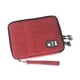 thumbnail image 1 of Sonducket Bolsa de almacenamiento de Cable USB impermeable de 2 capas, portátil, para viajes en casa, oficina, dormitorio, disco Flash, línea Carteras L rojo, 1 of 6