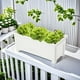 thumbnail image 4 of Maceta rectangular, maceta decorativa para flores, para patio, plantas interiores y exteriores Sin Patas, 4 of 6