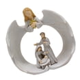 thumbnail image 4 of Sculpture d'Ange, Statue d'Ange Priant en Résine Synthétique Élégante pour Intérieur Extérieur, 4 of 7