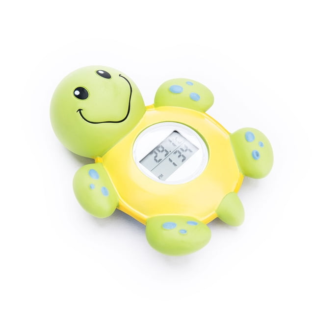 Termómetro de baño para bebés con temperatura ambiente - Fahrenheit y Celsius - Productos de seguridad para el baño de niños - Juguetes de baño