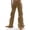B# Khaki, variant on Olyvenn Women Loose Wide Leg Multi Pocket Casual Loose Straight Tube Workwear Pants Workout Athletic Sports Loose Full Length Pants for Women Trendy 2023 Khaki 4