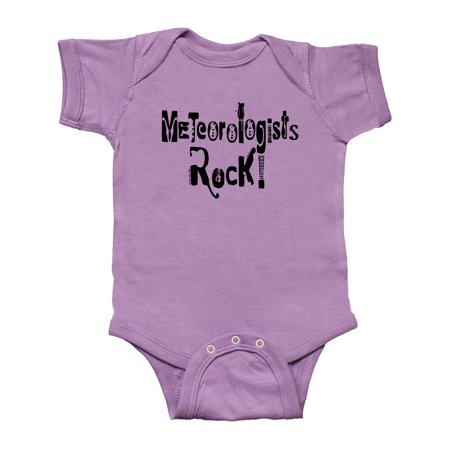 

Inktastic Meteorologists Rock Gift Baby Boy or Baby Girl Bodysuit
